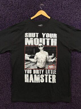 Shut Yo Mouth U Dirty Little Hamster Jersey Shore T-Shirt 2X